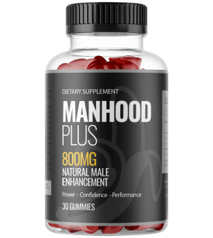 Flacon de Manhood Plus Gummies